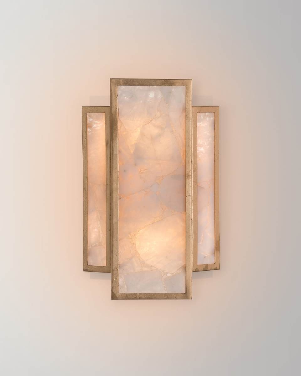 Calcite 2-Light Wall Sconce
